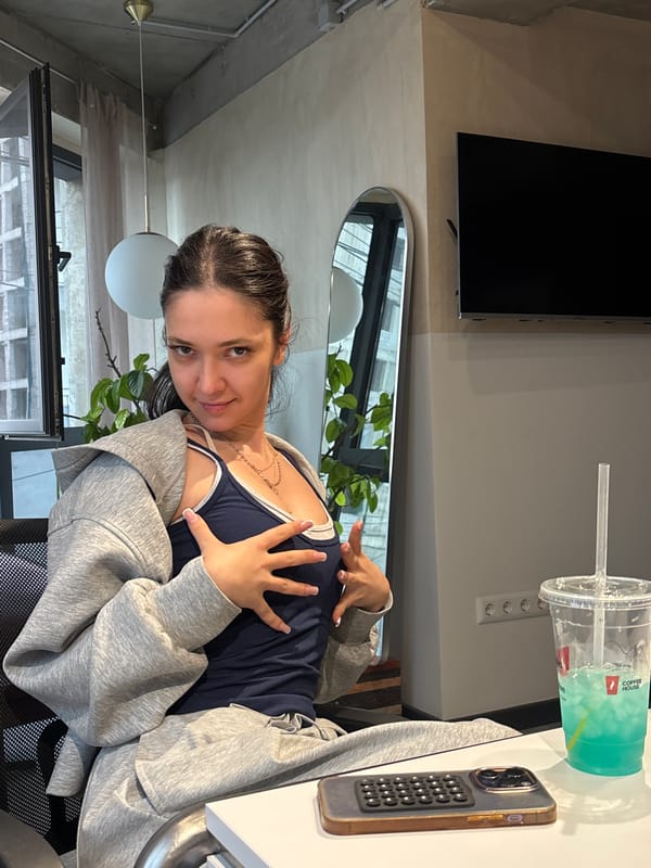 Friends share cake and drinks in Armenia gathering