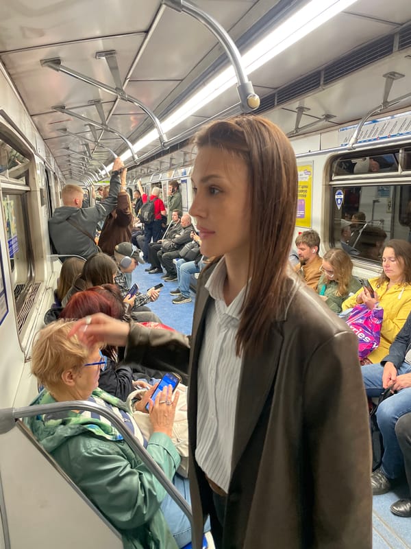 Evening Rush Hour Crowds Fill Underground Transit System