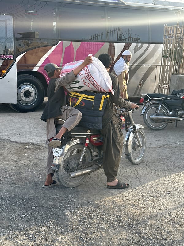 Ordinary street life documented in Quetta during morning hours