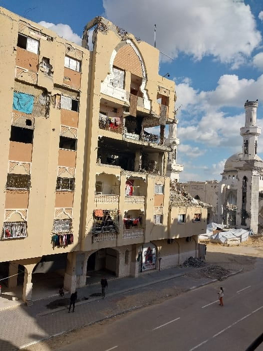 Extensive urban damage documented across Khan Yunis displacement areas