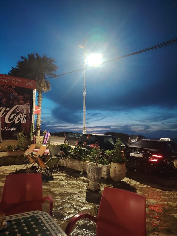 Casual afternoon photography captures everyday life in Tangier, Morocco