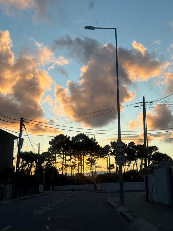Porto residents witness synchronized sunset across multiple city locations