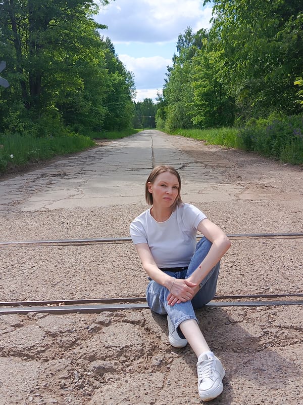Abandoned railway documented in overgrown Kemul, Russia