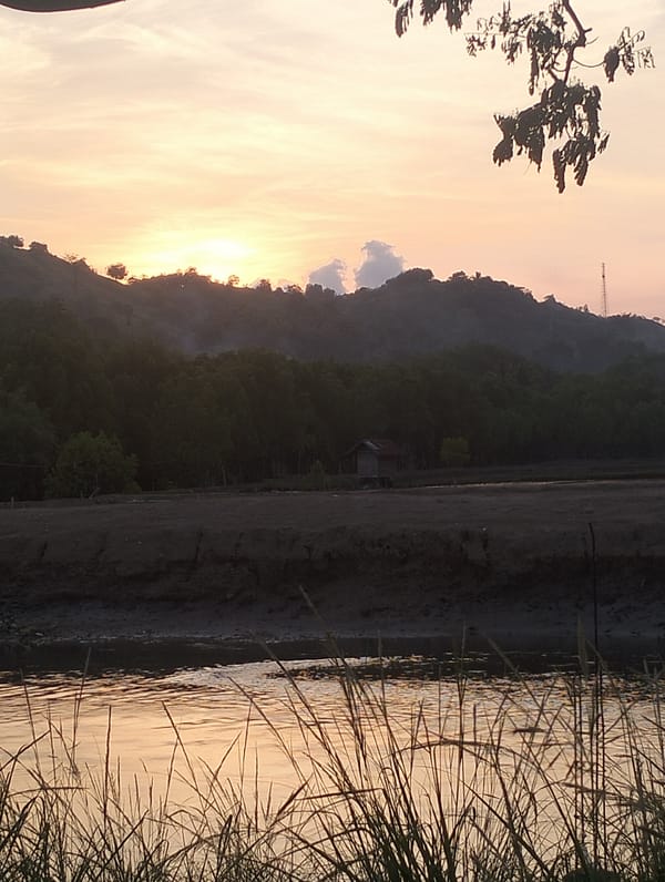 Day and sunset scenes documented in Lhokseumawe, Indonesia