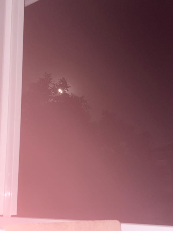 Slow summer evening at a Plovdiv apartment, dusk to night