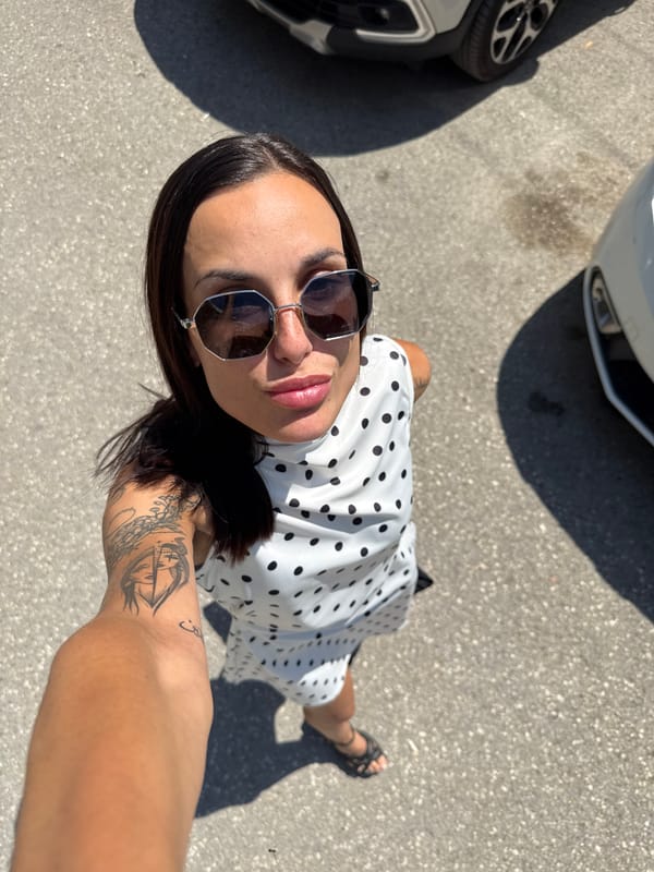Morning errand run around Pleven, garment bag in tow
