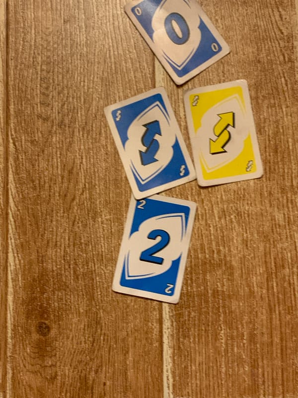 Uno cards, baby chicks, and backyard moments at home