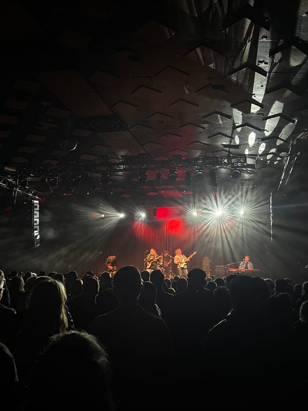 Indoor live music concert draws crowd on March 27