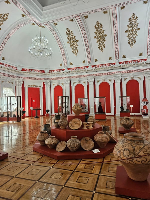 Inside Moldova's national history museum, ornate halls and ancient artifacts