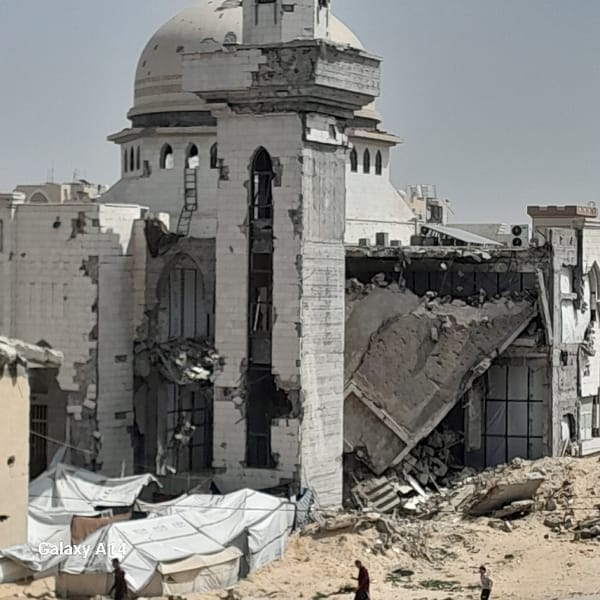 Khan Yunis Shows Widespread Destruction, Makeshift Settlements March 19