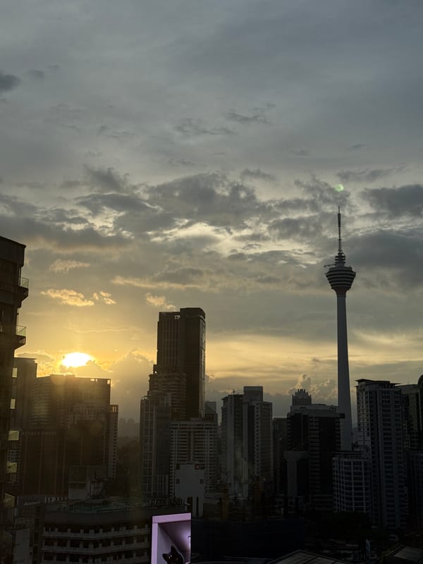 KL Tower and skyline captured from multiple viewpoints