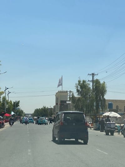 Morning street life documented in Kandahar, Afghanistan