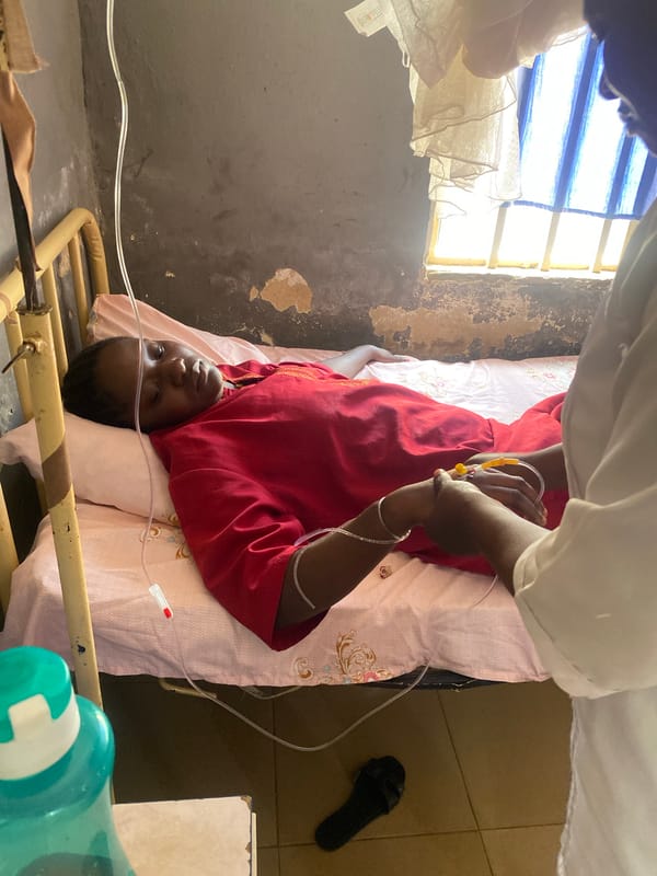 Medical care provided at healthcare facility in Rido, Nigeria