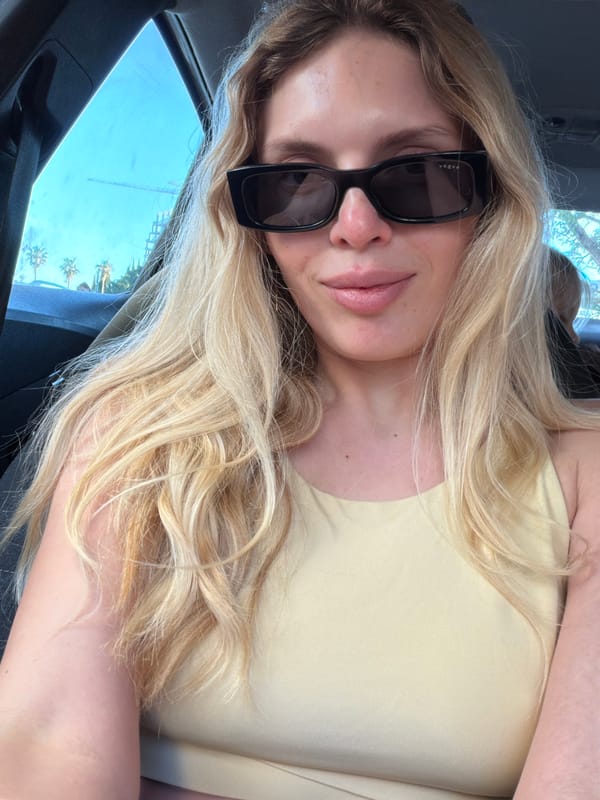 Woman captures casual selfie moments during Budva evening