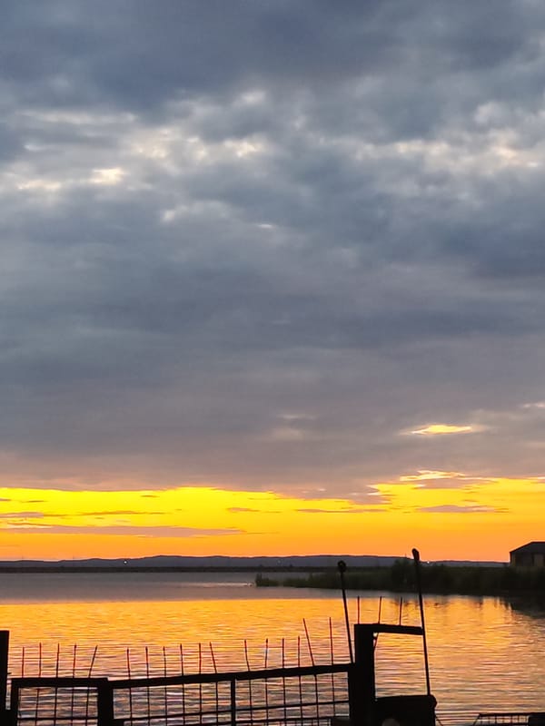 Kama River sunset, multiple angles, Chaikovsky