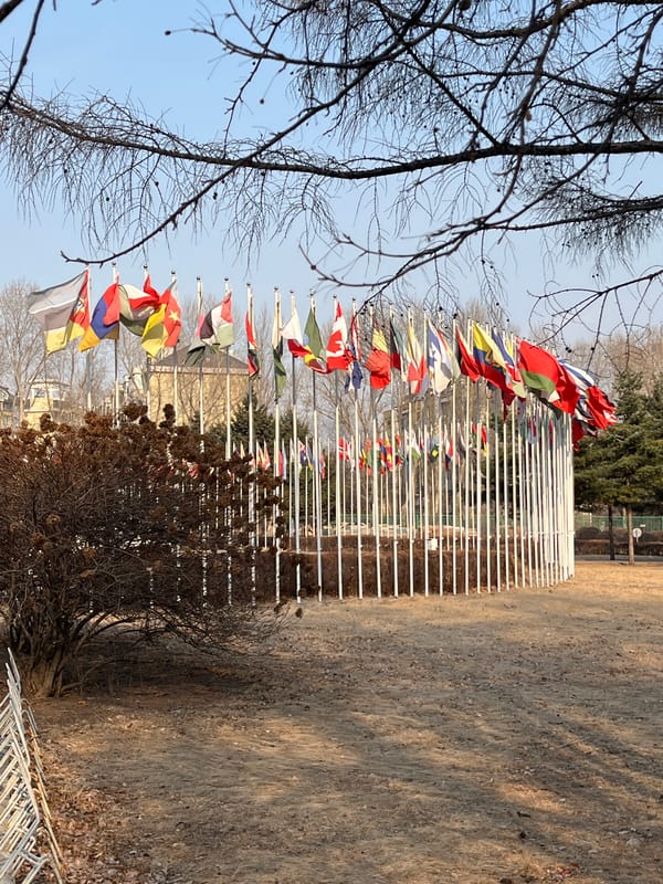 Morning walk through Changchun universities and civic buildings documented