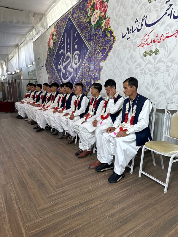 Formal gathering with traditional dress observed in Quetta