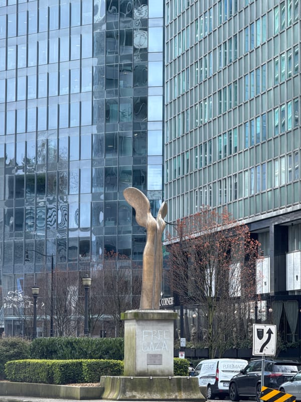 Spring evening scenes captured across Vancouver's urban landscape