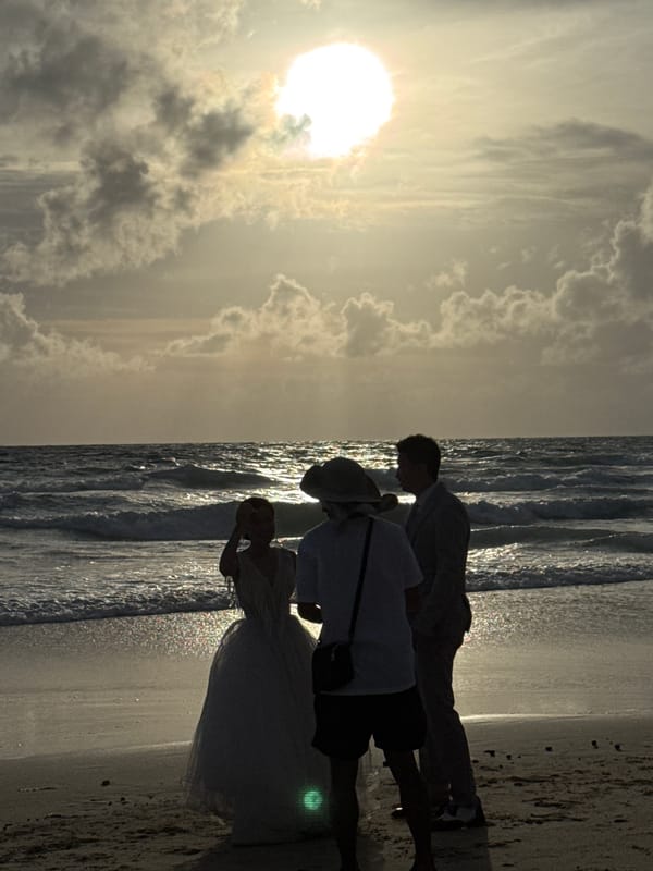 Karon Beach: wedding shoot, fishing, and a quiet morning sit