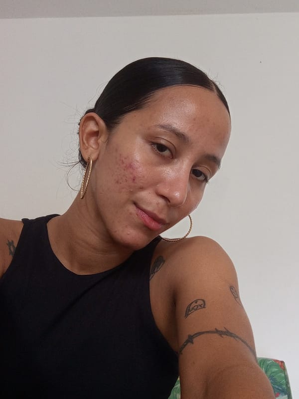 Woman poses for portraits in Porlamar, Venezuela