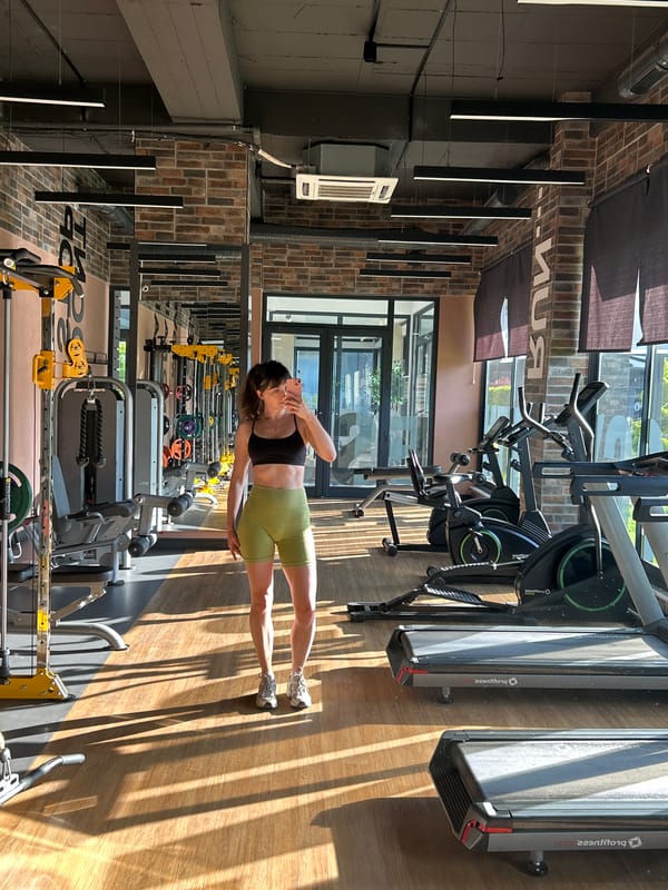 Modern gym interior documented in Alanya, Turkey