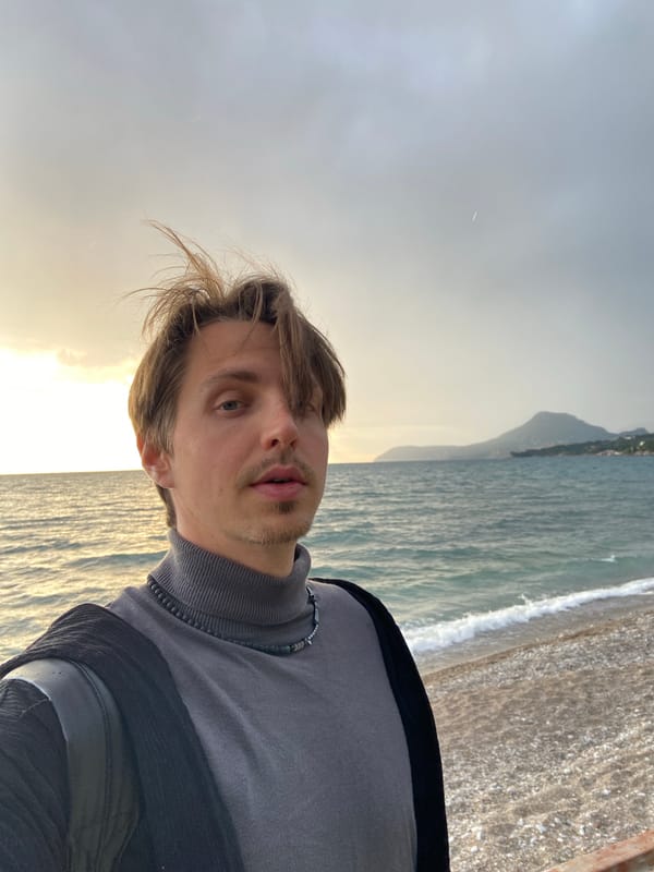 Man takes selfie at Montenegro bar location