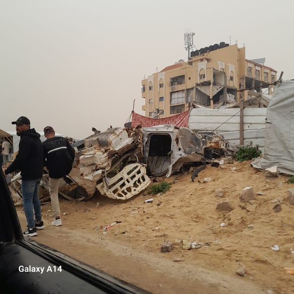 Daily life continues amid destruction in Khan Yunis