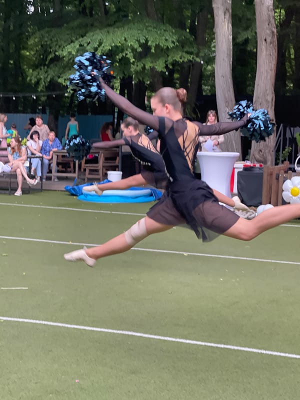 Youth dance performance festival held in Stavropol, Russia