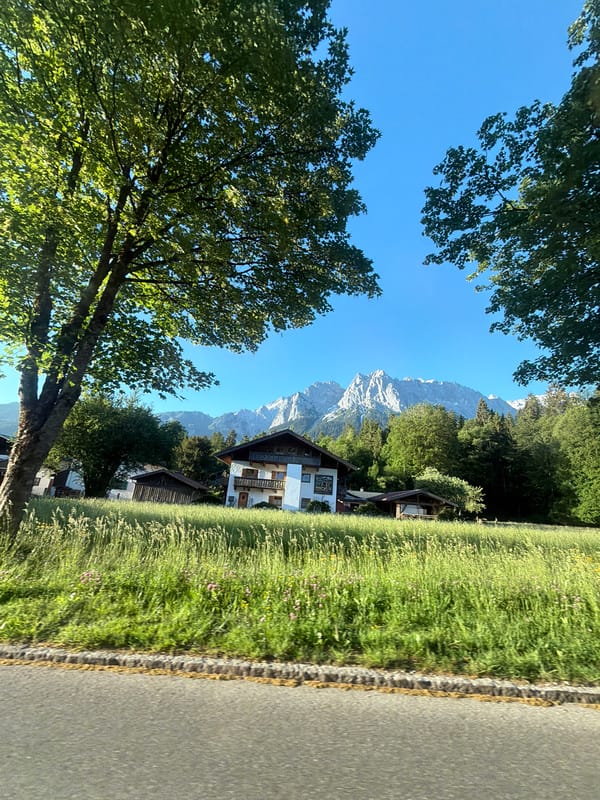 Early morning views captured in Grainau, Bavaria
