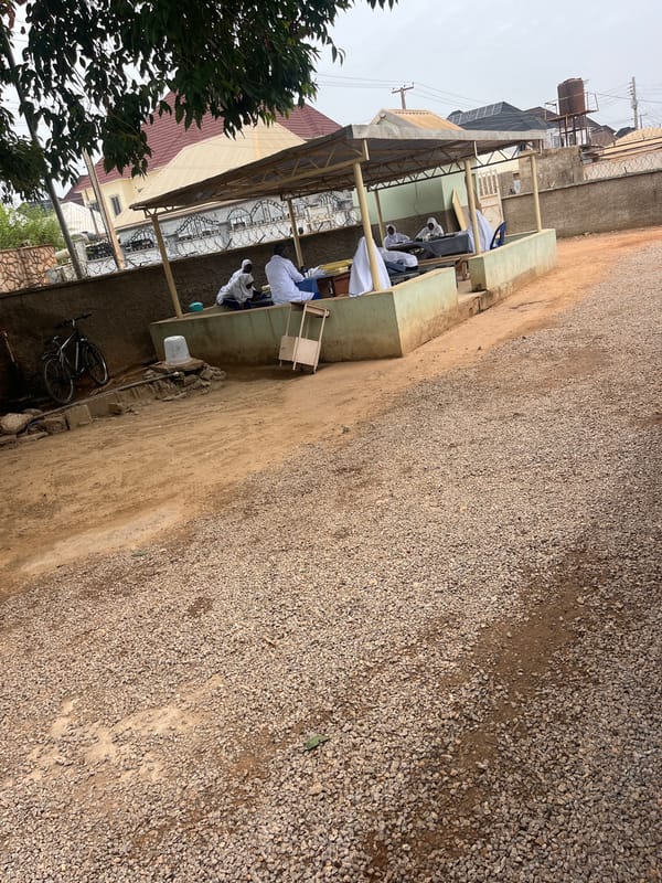 Daily life documented in unknown urban area June 9