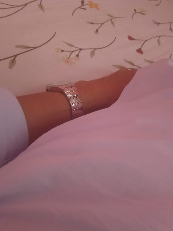 Morning bedroom moments in Mansehra with floral bedding