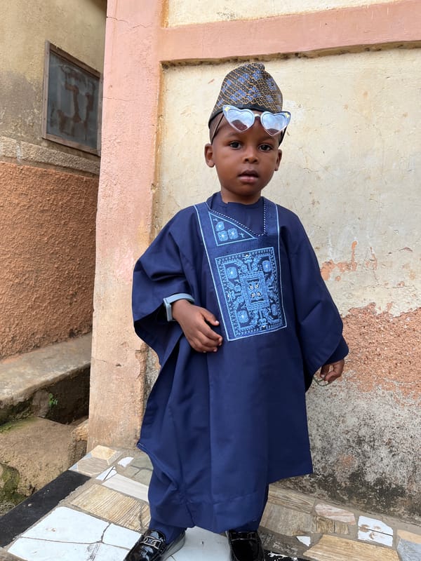 Morning community gathering documented in Jos, Nigeria