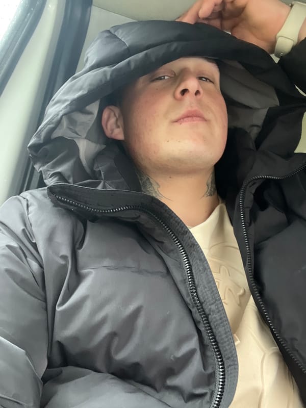 Person lying among clothing observed in Ihtiman, Bulgaria