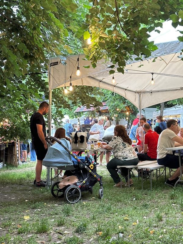 Outdoor gathering documented in Sofia park