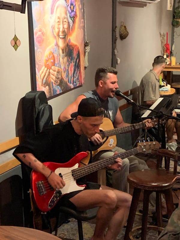 Live band night at a Ko Samui bar, July 2026