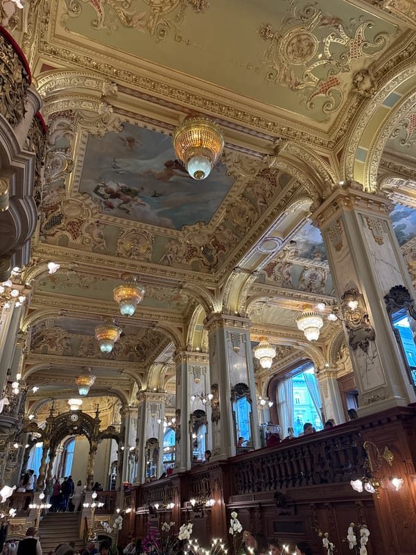 Luxury building interior documented in Budapest