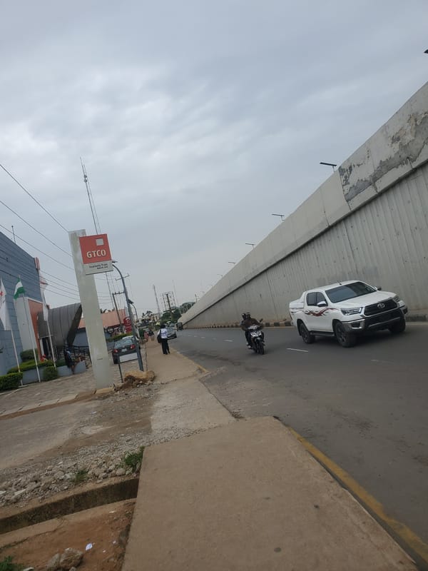 Everyday life across Jos on a grey afternoon
