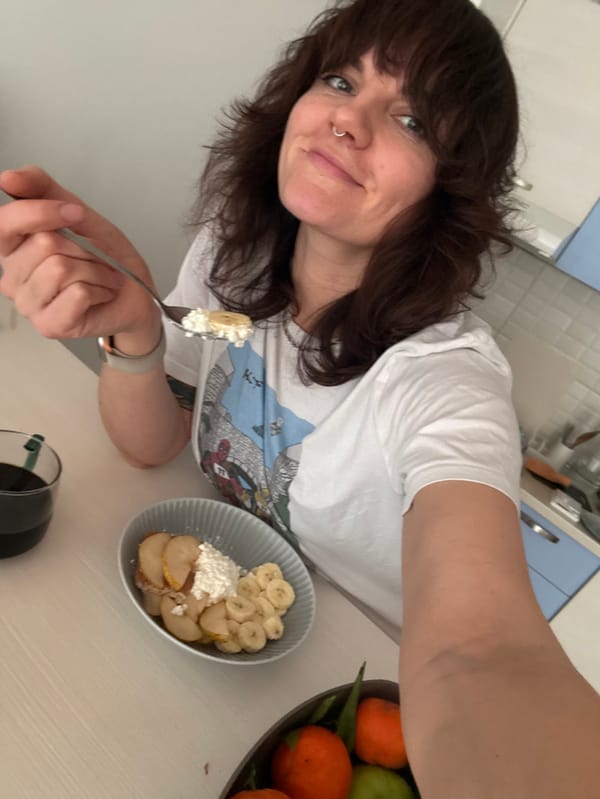 Woman documents morning routine with selfies across Montenegro locations