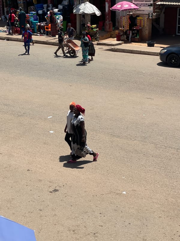 Everyday street life documented in Bukuru Nigeria commercial district