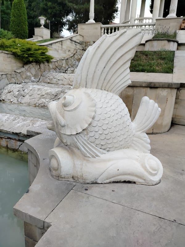 Chișinău's Cascade landmark and surrounding public spaces