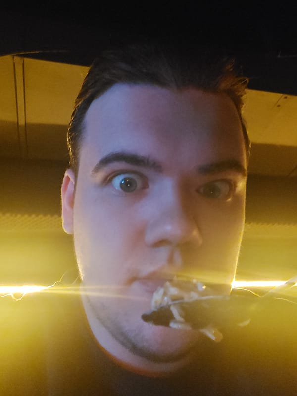 Person documents selfies and meal during morning in Tashkent