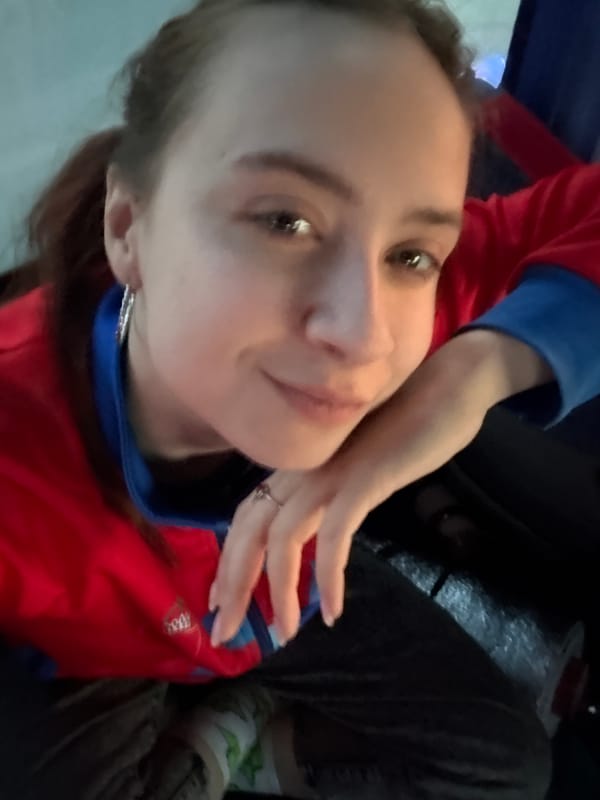 Woman Takes Selfie in Permyakova, Russia