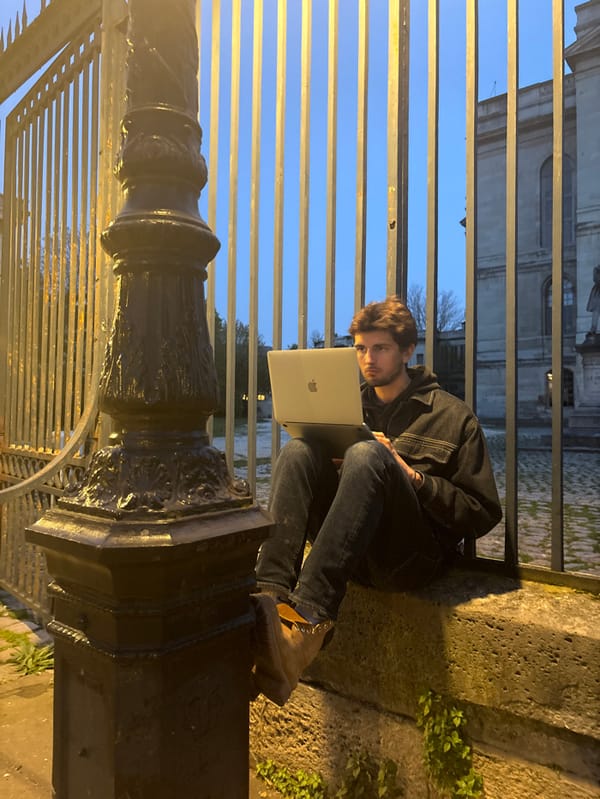 Paris daily life documented across two hours near Luxembourg Gardens