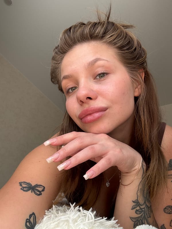 Indoor selfie portrait from a Krasnodar apartment