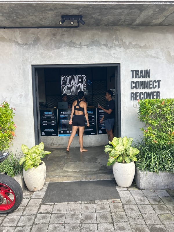Gyms and a café spotted in North Kuta's local scene