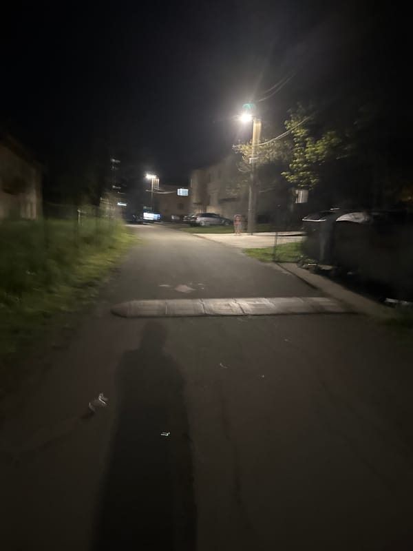 Evening pathways captured in Atiya, Bulgaria