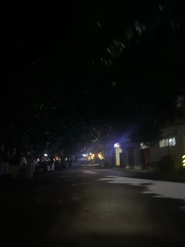 Nighttime street scenes documented in Jiulongpo District, China