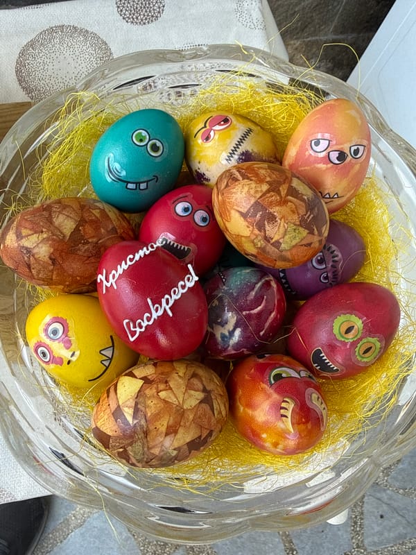 Easter preparations and spring scenes documented in Berkovitsa, Bulgaria