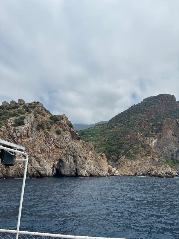 On the water off Gazipaşa's rocky Mediterranean coast
