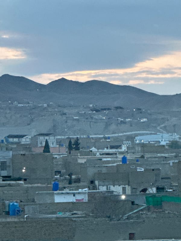 Dusk scenes captured across Quetta urban landscape